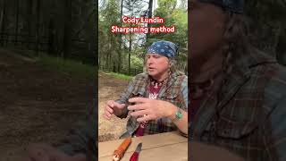 Cody Lundin on how he sharpens is knives same as Mors Kochanski morakniv bushcraft sharpening [upl. by Anilocin]