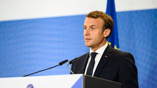 Speech by Emmanuel Macron President of France FR [upl. by Howlend]