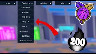 ROBLOX Hoopz Infinite Range Mag Script GUI Working 2023 OP [upl. by Mignonne7]