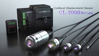 Confocal Displacement Sensor  KEYENCE CL3000 Series [upl. by Rez]