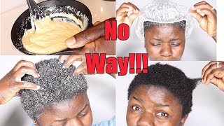 HOMEMADE NATURAL HAIR PROTEIN TREATMENT  HAIR GROWTH AND CARE [upl. by Trude]