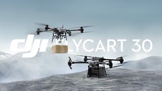 Introducing DJI FlyCart 30  DJI Delivery [upl. by Trinidad363]