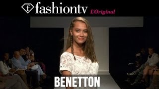 Benetton Runway Show  Funkshion Miami Beach Fashion Week 2014  FashionTV [upl. by Herrle]