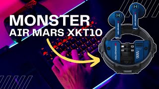 Monster AirMars XKT10 Bluetooth Wireless Gaming 2024 Unboxing Audífonos gamer [upl. by Ahen343]