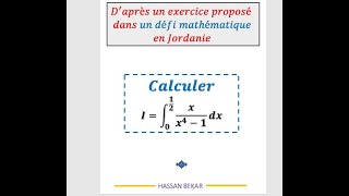 Exercice 46 calcul intégral [upl. by Layap]