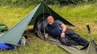 How I set up for Tarp and Bivi Camping [upl. by Parette]