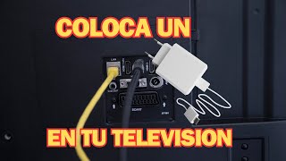 Coloca un cargador en tu televisión y tendrás la mejor antena digital [upl. by Oynotna]