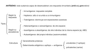 Inmunología 03  Antígenos [upl. by Opal327]