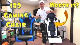 homall S RACER gaming pc chair installation [upl. by Aicile]