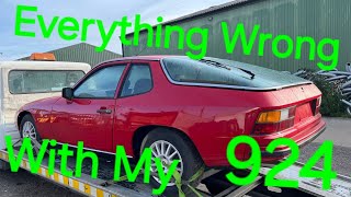 Everything Wrong with my Porsche 924 [upl. by Huff]