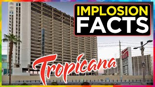 TEN facts about Tropicana Las Vegas IMPLOSION [upl. by Aaron446]