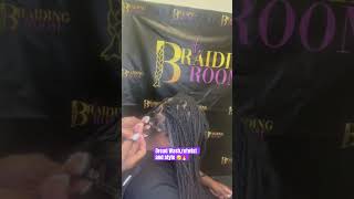 Dread Retwist and style dreadlocks youtubeshorts Flyhigh RHQ 🕊️ [upl. by Rehpoitsirhc545]