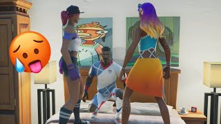 Fortnite Roleplay THE SUS BABYSITTER IM SCARED A Fortnite Short Film [upl. by Knowle]