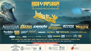 Judas Priest cabeza de cartel del Rock Imperium 2024 [upl. by Ahsirahc]