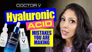 Doctor V  Hyaluronic Acid Mistakes You Are Making  Skin Of Colour  Brown Or Black Skin [upl. by Augie]