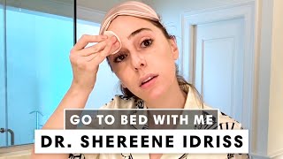 A Dermatologist’s Nighttime Skincare Routine  Go To Bed with Dr Shereene Idriss  Harper’s BAZAAR [upl. by Kabob992]