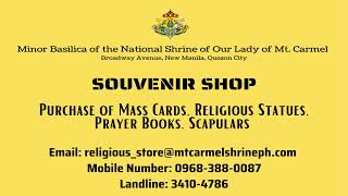 Mt Carmel Shrine Live Stream  Liturgical Services [upl. by Niven]