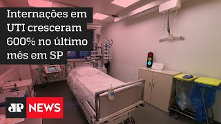 SP reabilita 700 leitos após aumento de internações por COVID19 [upl. by Yragerg]