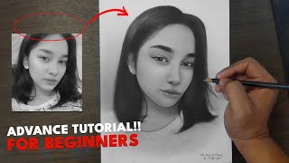 Learn how to draw portraits  step by step  for beginners [upl. by Macdougall]