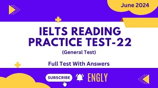 IELTS Reading Practice Test 21 with Answers  General Training 2024 [upl. by Aivilys]