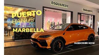 Exploring Puerto Banus Marbella Night Life  Vlog marbella malaga spain vlog today europe [upl. by Trebor267]