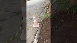 Vamos começa mais uma OBRAS NO JARDIM ESPLANADA PASSO A PASSO CALCADA SEGURA TUTORIAL [upl. by Ingmar798]