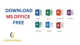 How To Download Microsoft Office  MS Office Download And Install [upl. by Ecirrehs]