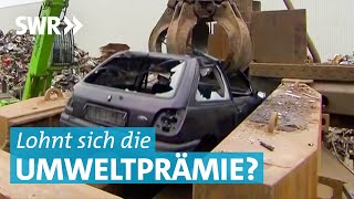 Ökologisch sinnvoll Moderne Dieselautos in der Schrottpresse [upl. by Dunning]