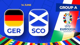 Highlight  Germany vs Scotland  EURO 24 [upl. by Ibson]