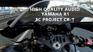 Yamaha R1 SC Project  HIGH QUALITY Sound crossplane [upl. by Olympias]