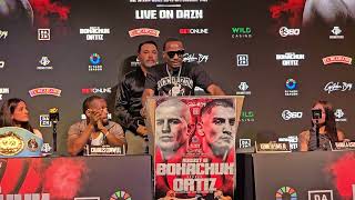 Bohachuk vs Ortiz full undercard press conference [upl. by Wynnie194]