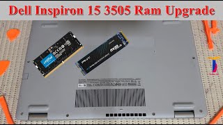 Dell Inspiron 15 3505 Ram Upgrade  How to Upgrade ram in dell 3000 3505 [upl. by Frame107]