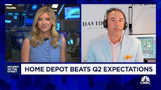 Home Depot Heres why DA Davidsons Michael Baker is bullish on the stock [upl. by Lavinie979]