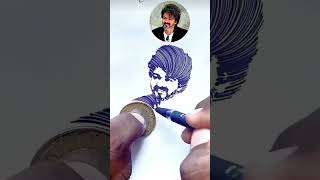 Thalapathi vijay pencil sketch shorts shortsfeed [upl. by Wilma]