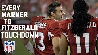 Every Kurt Warner To Larry Fitzgerald Touchdown Pass  NFL Highlights [upl. by Jordanna]