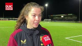 Nurija van Schoonhoven reageert op korte terugkeer in Enschede [upl. by Nattie720]