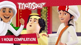 Mansours Adventures Compilation 12 😎  1 Hour 🕐  The Adventures of Mansour ✨ [upl. by Ileak]