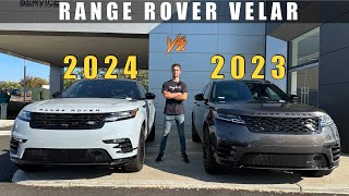 2024 vs 2023 Range Rover VELAR Whats new [upl. by Joao]