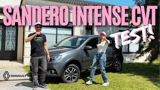 Renault Sandero Intense CVT  La Pareja Tester 👩🏼‍🤝‍👨🏻 [upl. by Yrro70]