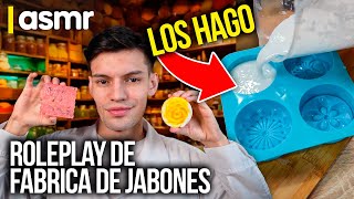 ASMR español roleplay tienda y fábrica de jabones [upl. by Ived]