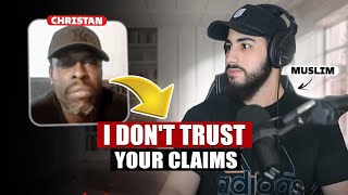 Christian Confronts Muslim On Quran Preservation Muhammed Ali [upl. by Esinal]