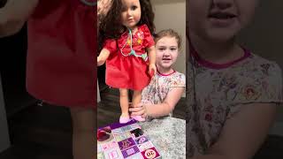 Day 4 My Life Advent Calendar🥳 fyp mylife adventcalendar fun doll funvideo [upl. by Rahal]