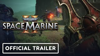 Warhammer 40000 Space Marine 2  Official Trailer [upl. by Lunsford435]