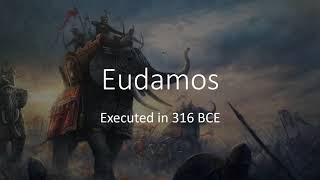 Eudamos executed in 316 BCE [upl. by Summons456]