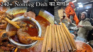 इतिहास में ऐसा Nonveg का मेला और कही नहीं मिलाMutton PayaTawa Chicken जैसे 240 Nonveg Dishes [upl. by Rorrys874]