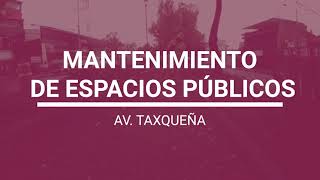 MANTENIMIENTO DE ÁREAS VERDES AV TAXQUEÑA [upl. by Patrizia]