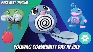 Poliwag community day All Details Best community Day Is Back poliwrath Politoed pokebestofficial [upl. by Grissel]