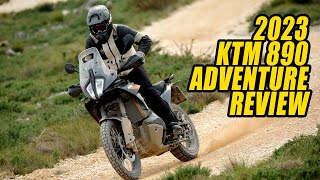 2023 KTM 890 Adventure Review [upl. by Eibocaj987]