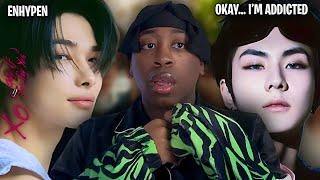 GAY BOY FIRST TIME REACTING To Enhypen ‘XO Only If You Say Yes’ MV Reaction  I AM ADDICTED😍😈🔥 [upl. by Lalo]