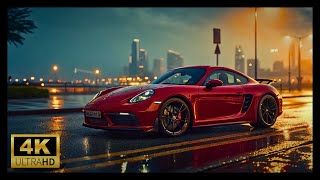 Porche Cayman Accelerating AI Clip  Polara Films [upl. by Tertius]